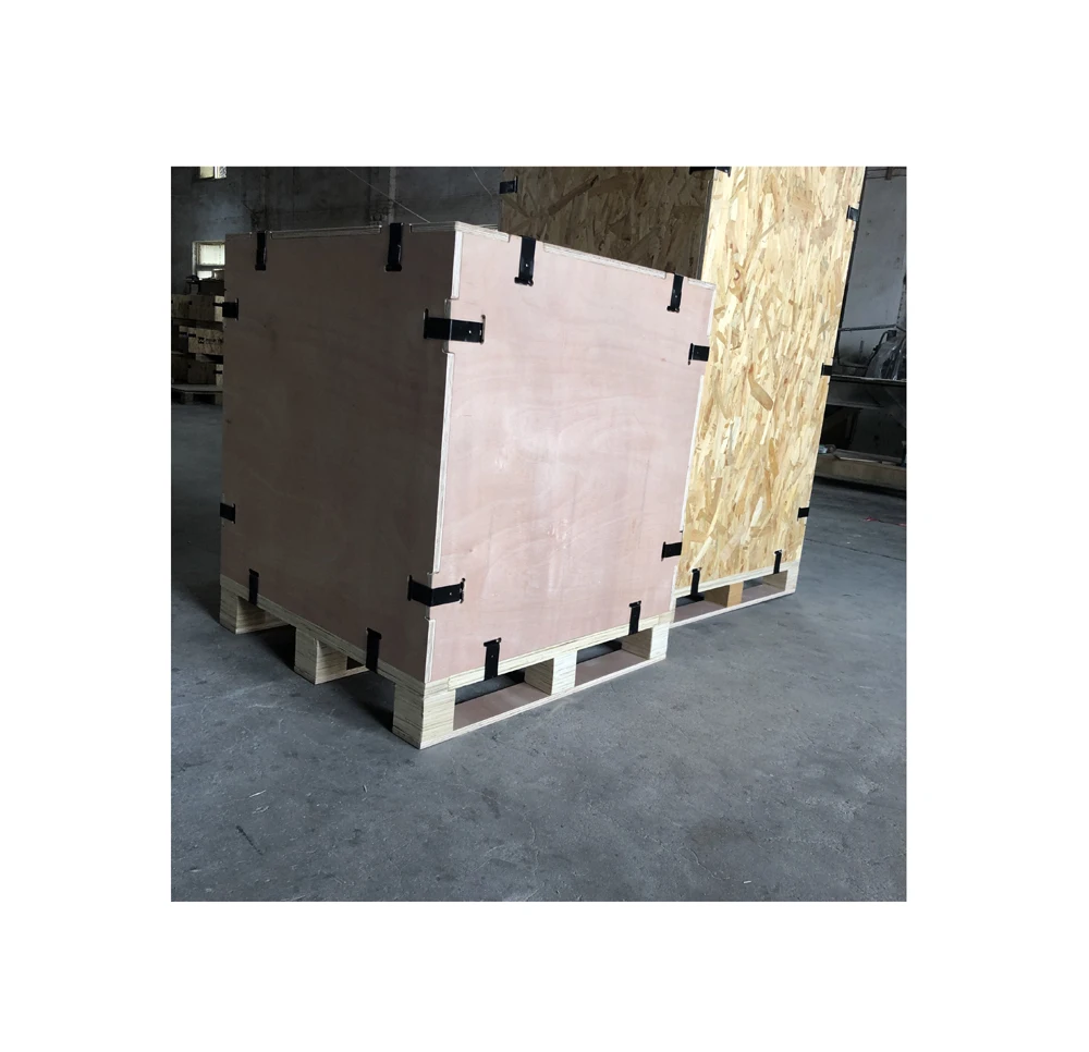 Wood box are supplied for storage fumigationfree transport box a large plywood crate for shipping from China Manufacturer