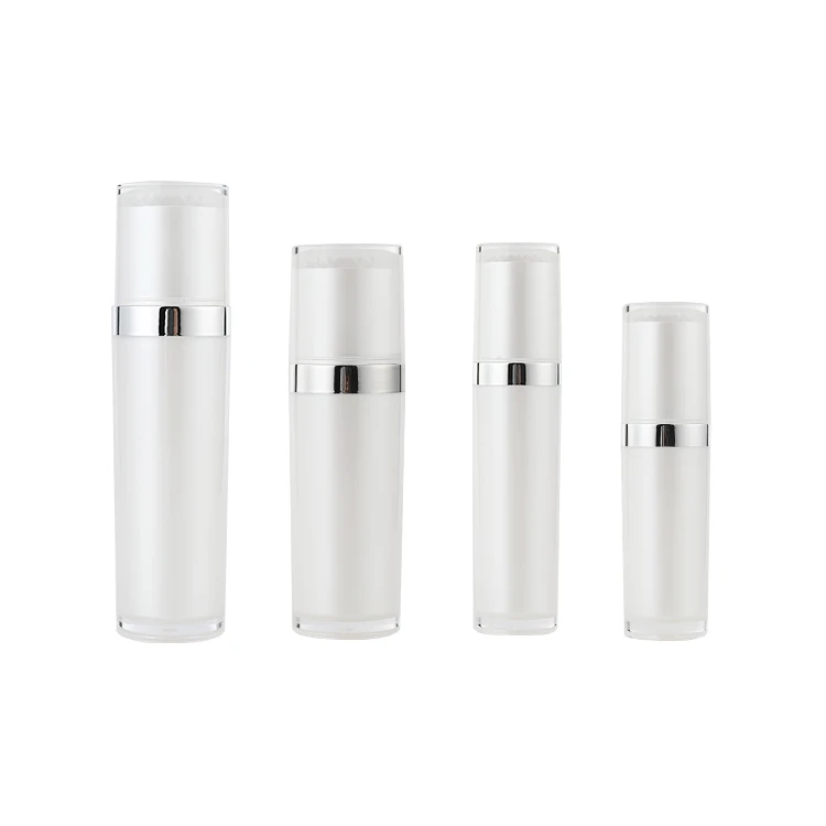 Chinese Manufacturer 50ml 100ml 120ml Empty Packaging Plastic Acrylic Mist Lotion Cosmetic Bottle White