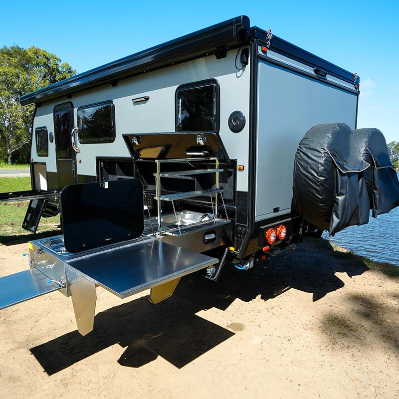 SAINTFAN AS002 Australian Standard Luxury Rv Motorhomes And Caravan Camper Travel Trailer Manufacturer