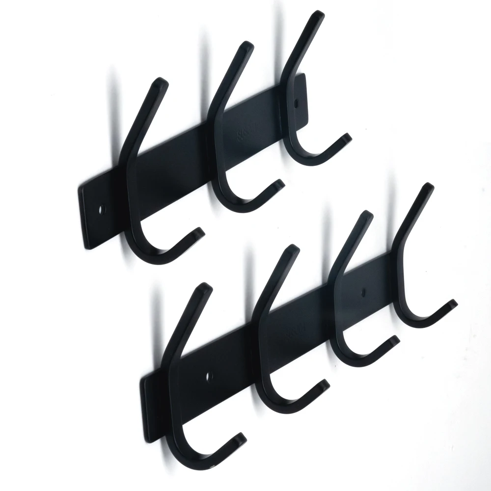 Stainless Steel Coat Robe Hat Clothes Wall Mount Hook Heavy Duty Hanger Towel Rack