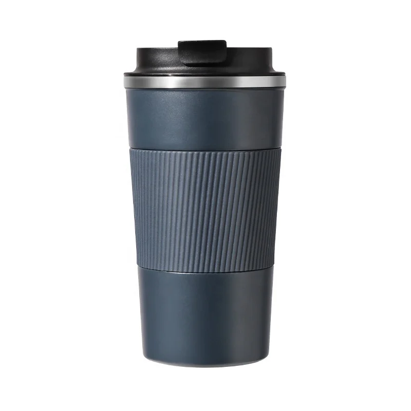 Wholesale Travel Coffee Mug Stainless Steel Coffee Tumbler Cups With Silicone Sleeve Coffee Mug