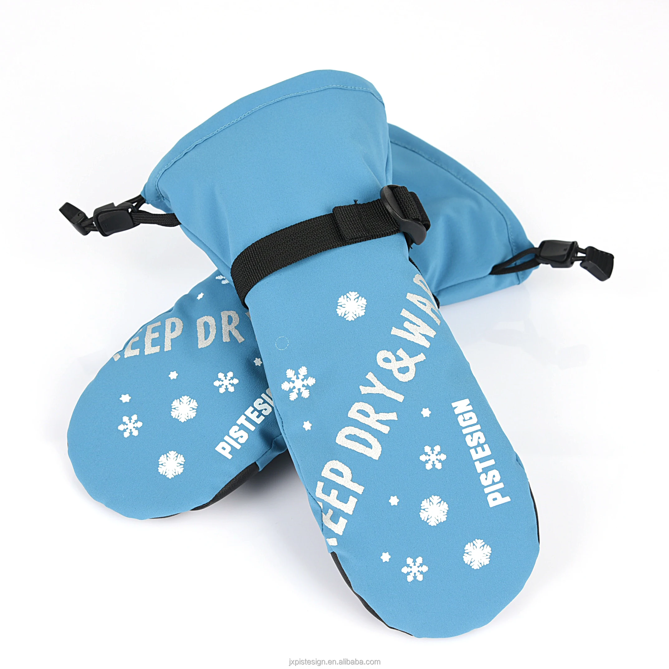 Classic Snow Mitten for Skiing, Snowboarding, Waterproof Breathable Snowboard Gloves, 3M Thinsulate Warm Winter Snow Gloves