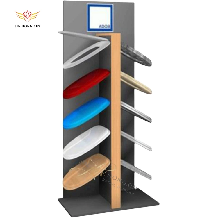 Custom Design Cheaper High Quality Promotion Metal Stand Rack For toilet seat cover sanitary ware Store Display Shelf