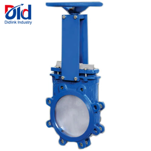 Hot Selling Wafer Hard Seal Flange Bright Rod carbon steel  Knife Gate Valve