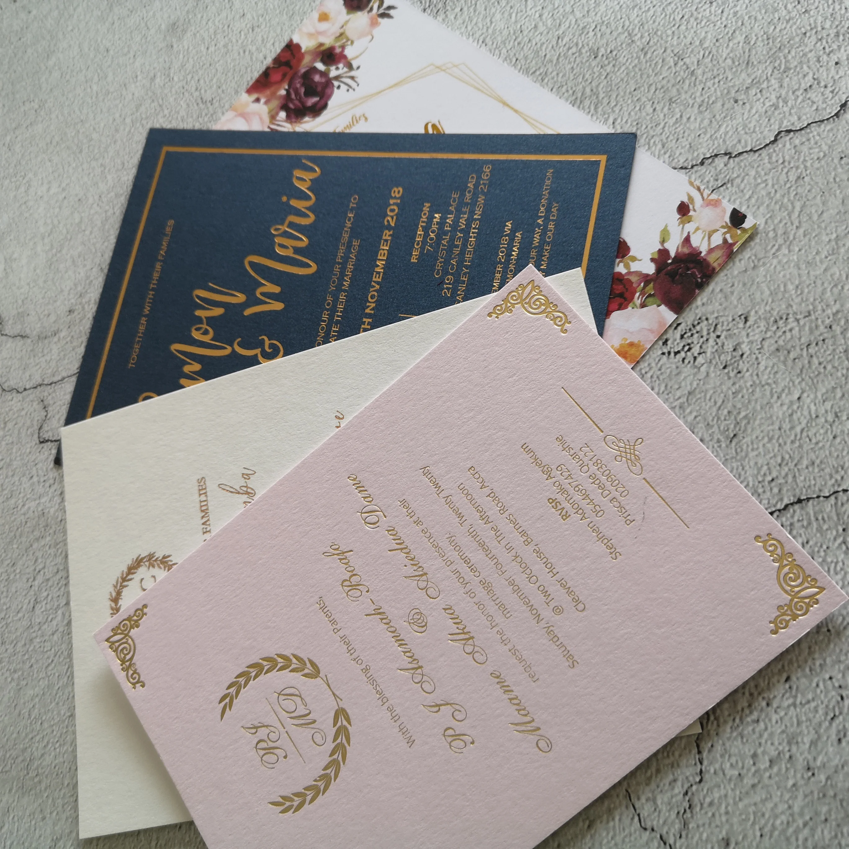 2022 Wedding Thank You Card Customization / Postcard / Thank You Card