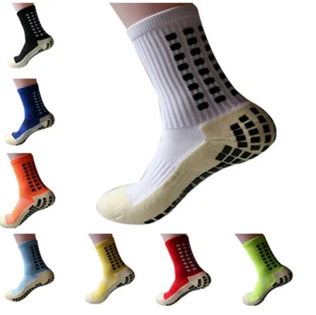 New Sports Anti Slip Soccer Socks Cotton Football Men Socks of Calcetines