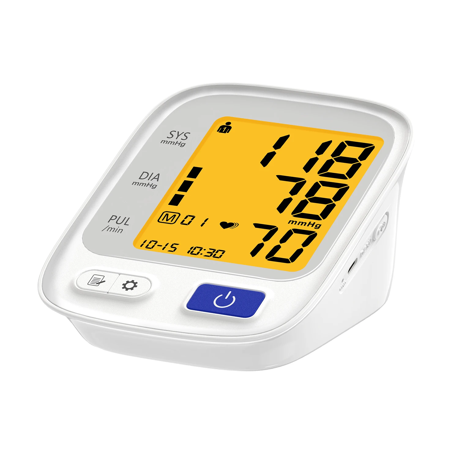 Digital Sphygmomanometer with Universal Cuff Upper Arm High Heart Rate Digital BP Cuff Machine Blood Pressure Machine