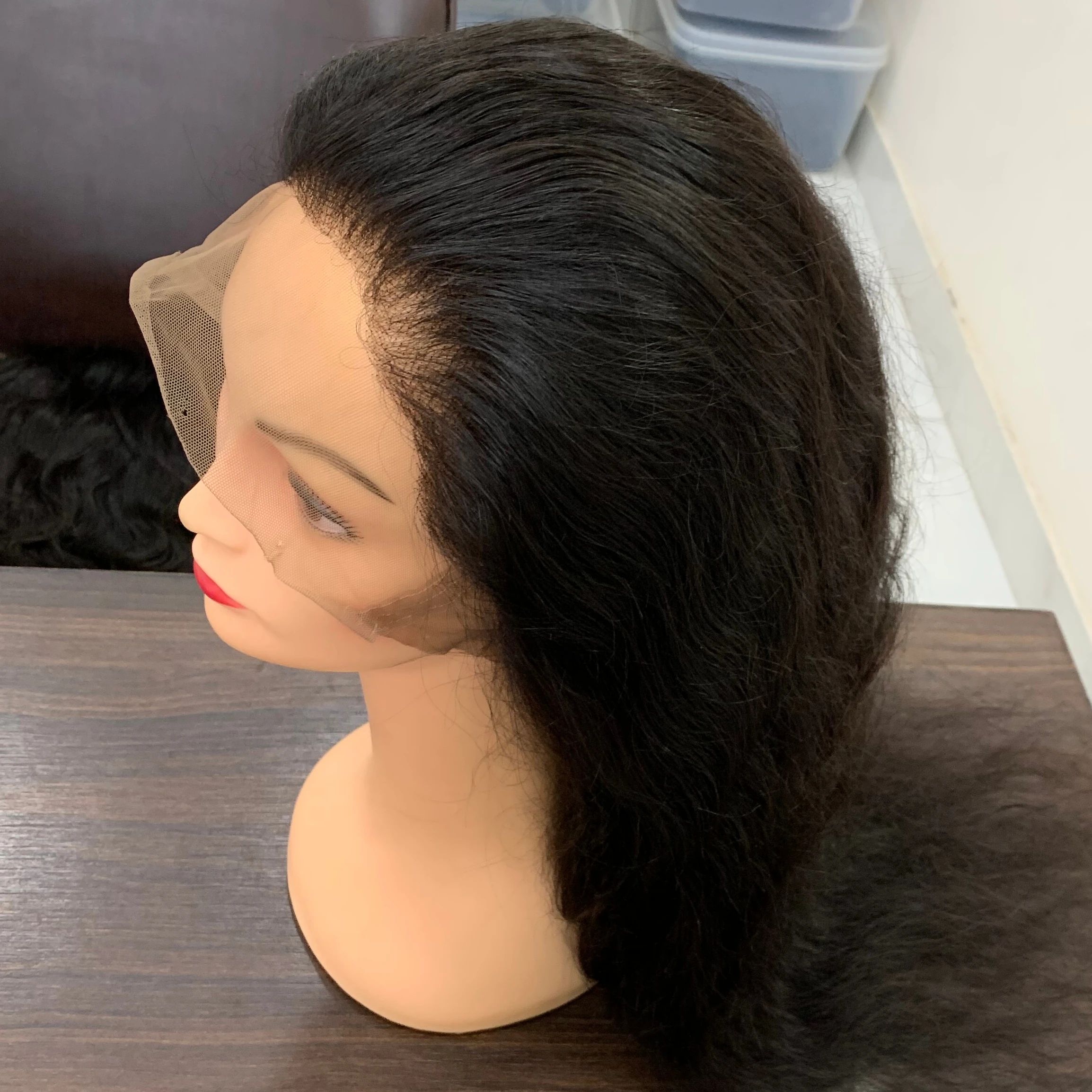 Indian human hair Full Lace Wigs from India