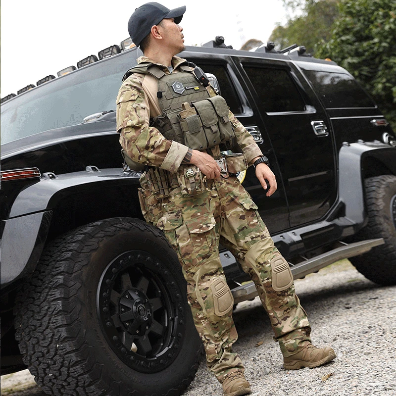 Emersongear G3 Camouflage Military Tactical Uniforms Multicam Outdoor Training Combat Army Tactical Shirts Pants Suit