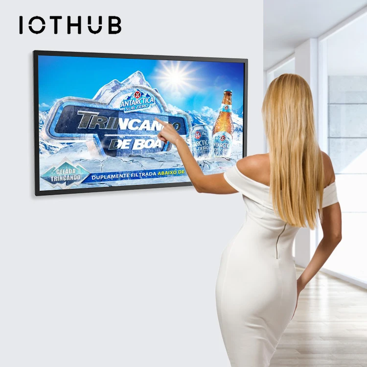 32 inch 43 inch 55 inch android wall mount capacitive digital touch screen kiosk advertising display