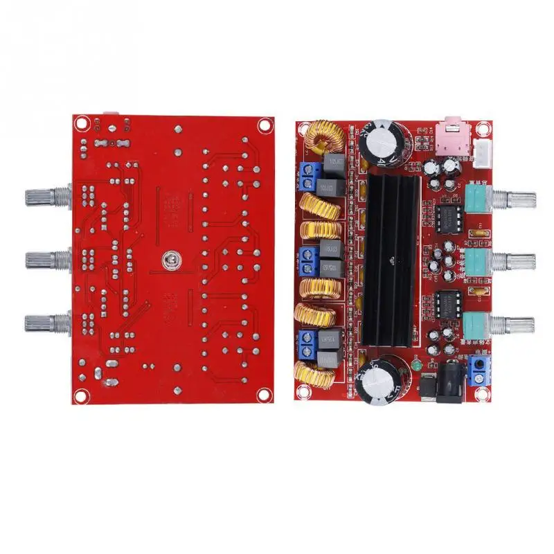 XH-M139 2.1 Amplifier Board Channel Digital Subwoofer Amplificateur de Puissance DC12V-24V 2*50W+100W Chip TPA3116D2