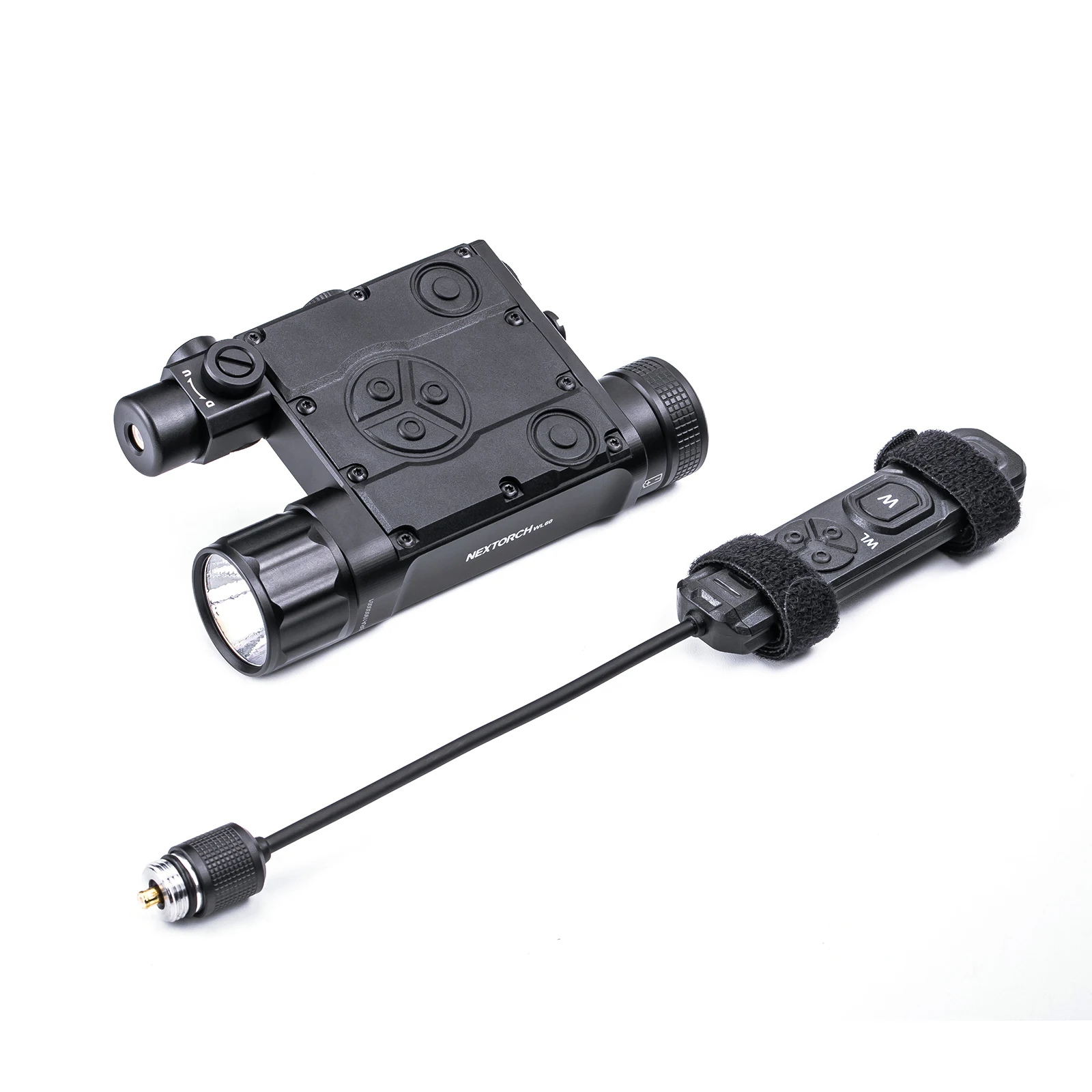 Nextorch wl60 тактический прицел фонарик с установленным светом уличный для самообороны свет