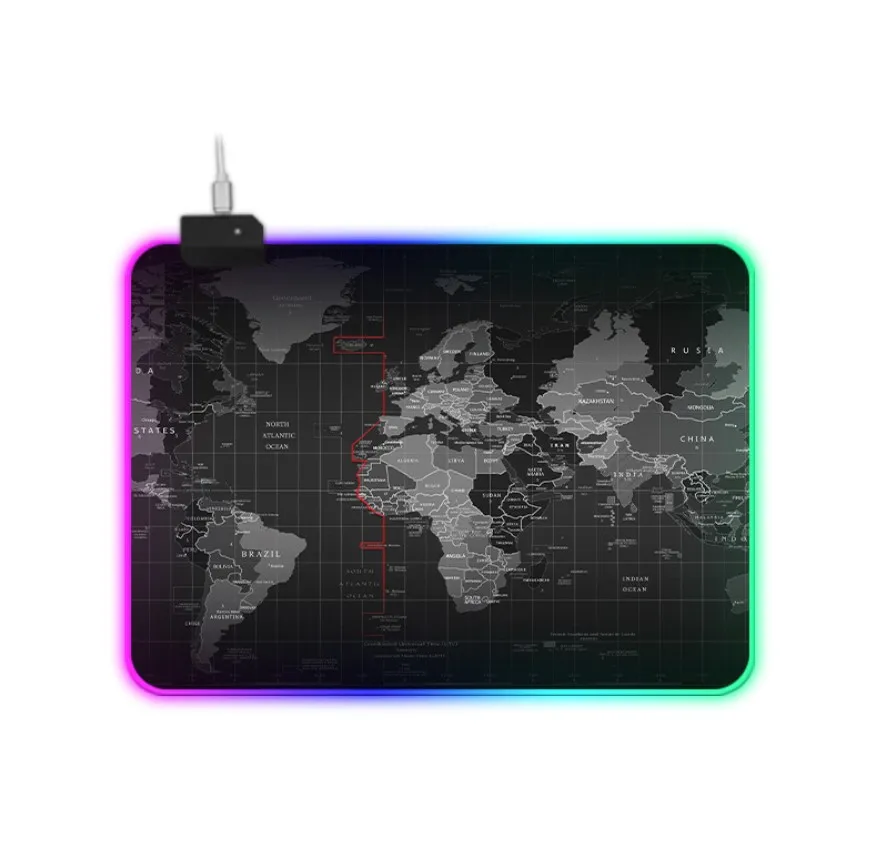 Extended Gaming Mouse Pad Extra Large Soft LED Extended Mouse pad Non-Slip Rubber Base Computer Keyboard Pad Mat Mouse Game Mat