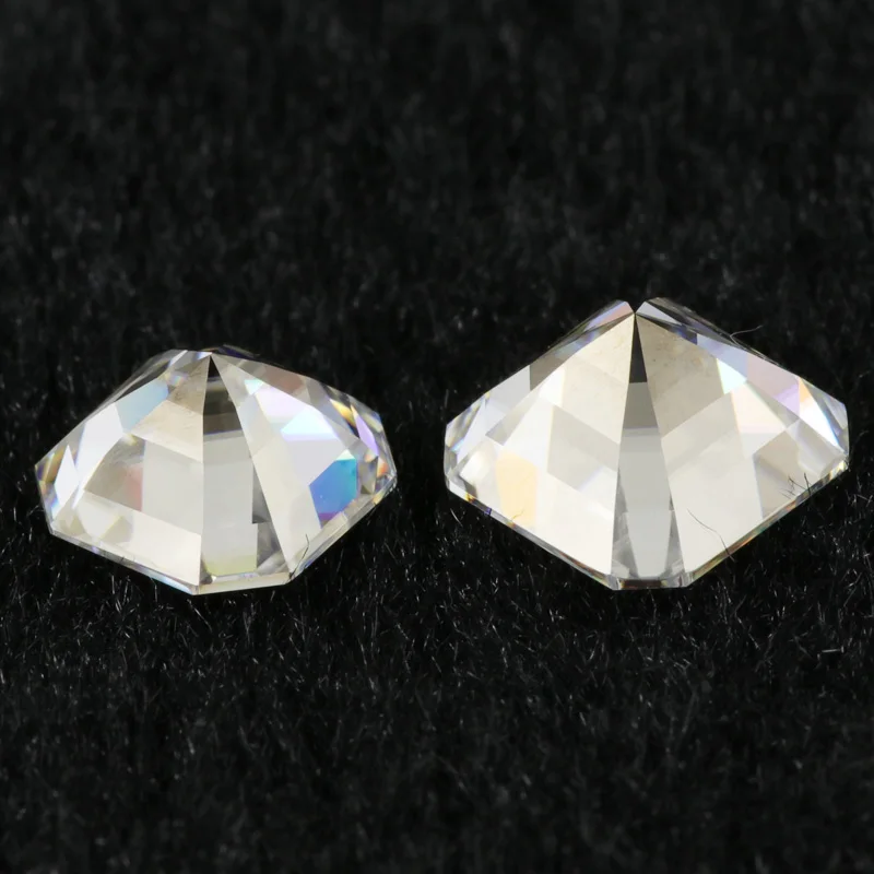  Прованс драгоценные камни белый бесцветный Asscher moissanite алмаз