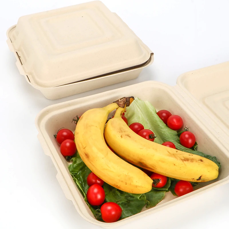 Corn starch disposable environmentally friendly paper pulp tableware biodegradable