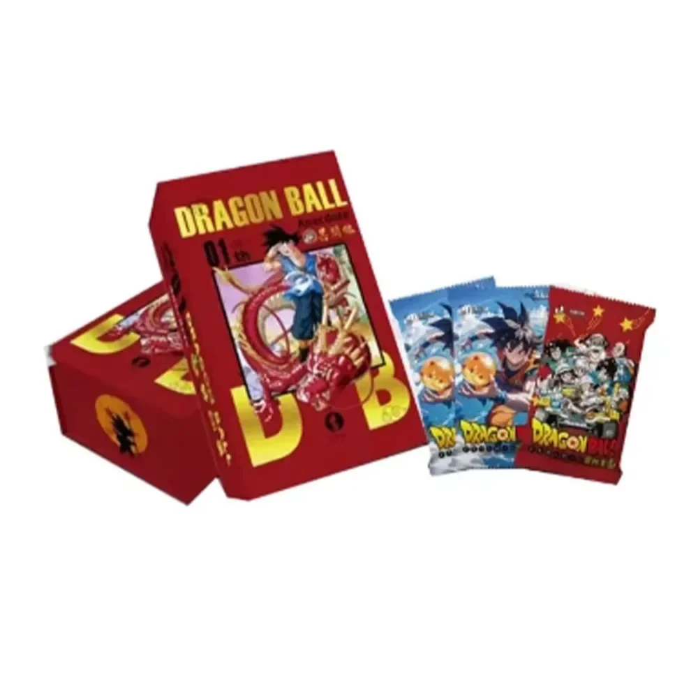 Wholesale Japanese Anime Dragon Balls Collectible Cards Booster Box Super Saiyan Son Goku Ccg Game Trading Card Kids Toy Gift
