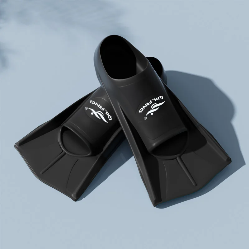 Swimming fins for women freestyle special children professional training short fins float diving equipment