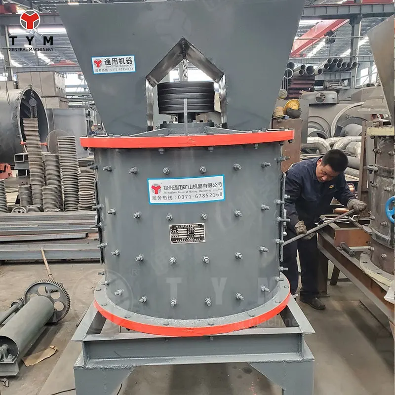 excavator stone crusher 50t/h sand stone compound crusher production line stone crusher heavy duty