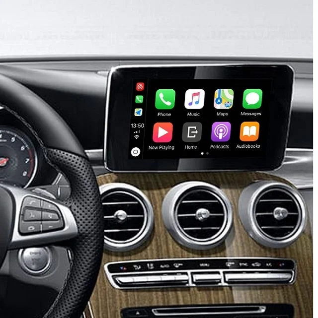 Online Sale New Design Car Video Interface For MB W221 NTG4.0  C204 CarPlay box and Android Auto Box