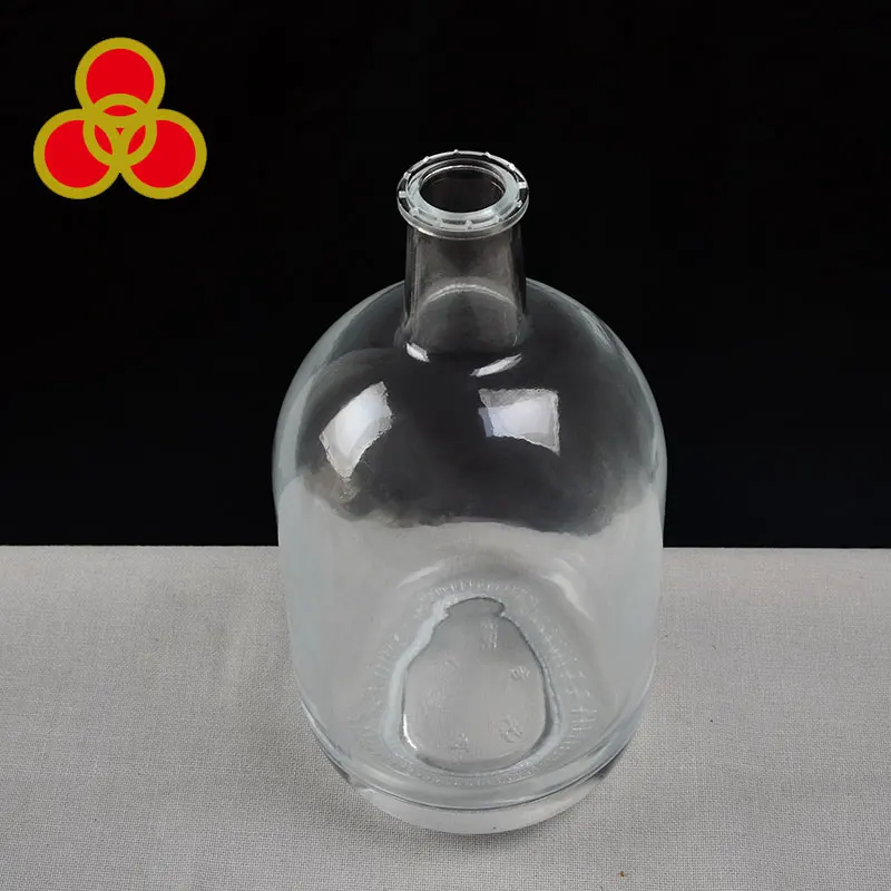 Оптовая продажа Производители бутылок для джина стеклянная Пустая бутылка