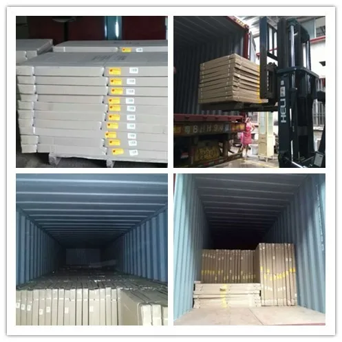 Factory new design brushed aluminum frame waterproof tempered glass bathroom shower room