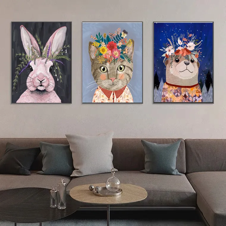 hot kids painting by numbers animal paint by numbers modern oil painting horse painting by numbers cat