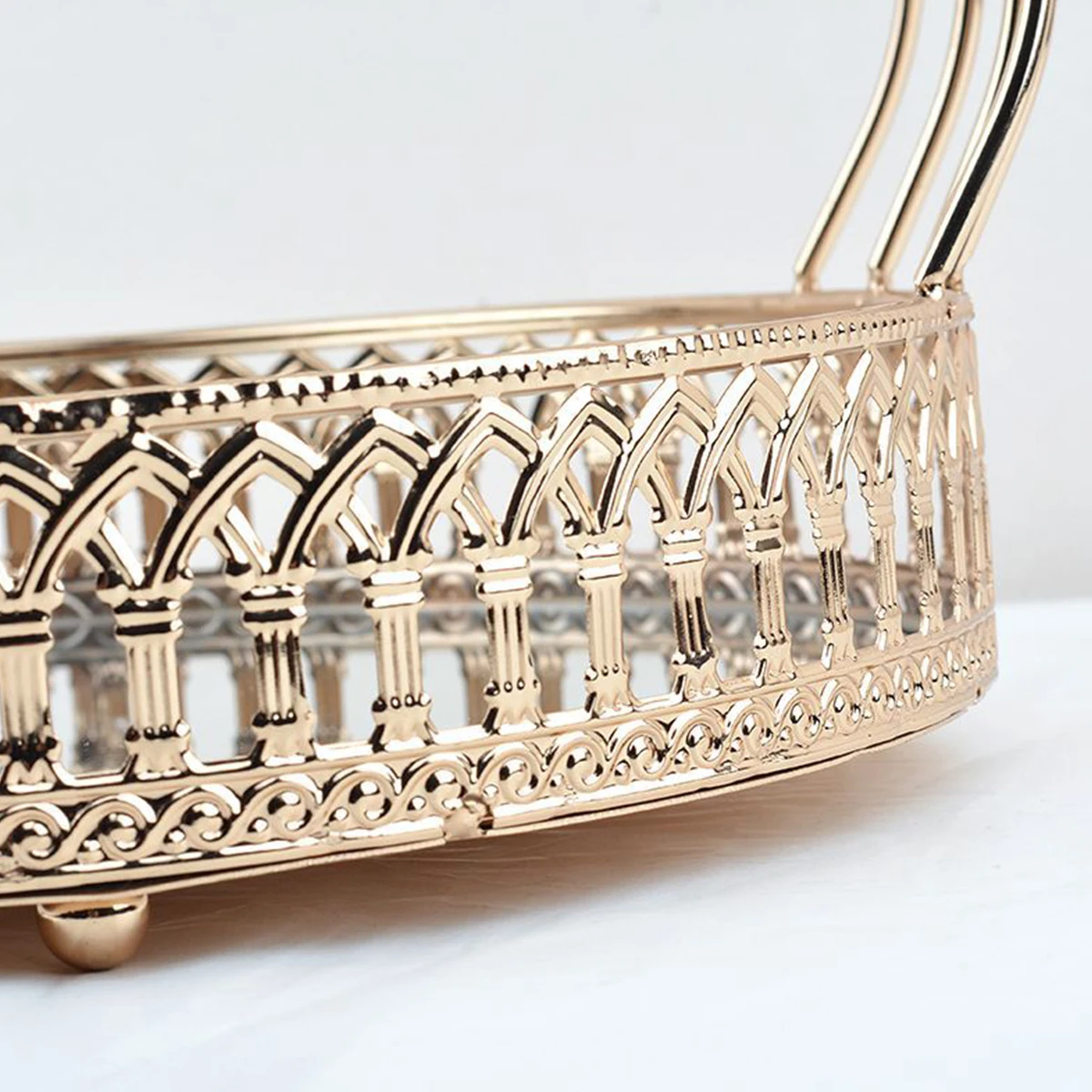 Creative European Dessert Basket Fruit Snack Plate Afternoon Tea Cake Display Rack Table Christmas Graduation New Year