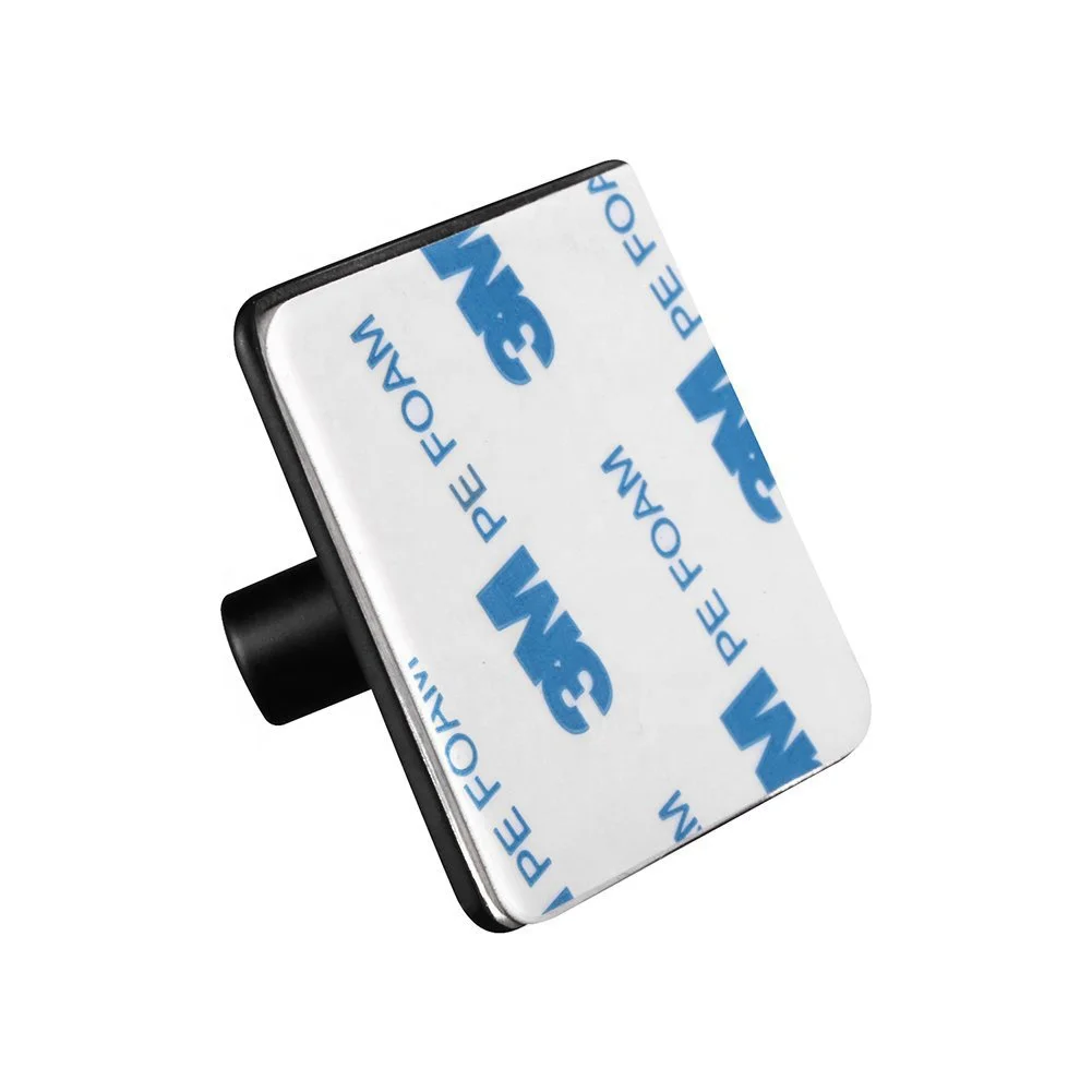 304 Stainless Steel Black Metal 3M Stick Wall Hook Self Adhesive Metal Hanger G Hook for Coat Bathroom Shower Towel Robe