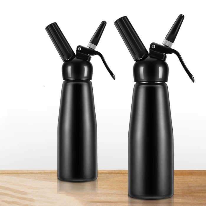 Диспенсер для взбитого крема N2o, профессиональный оксид азота, из нержавеющей стали, с 3 отделочными насадками, герметичный