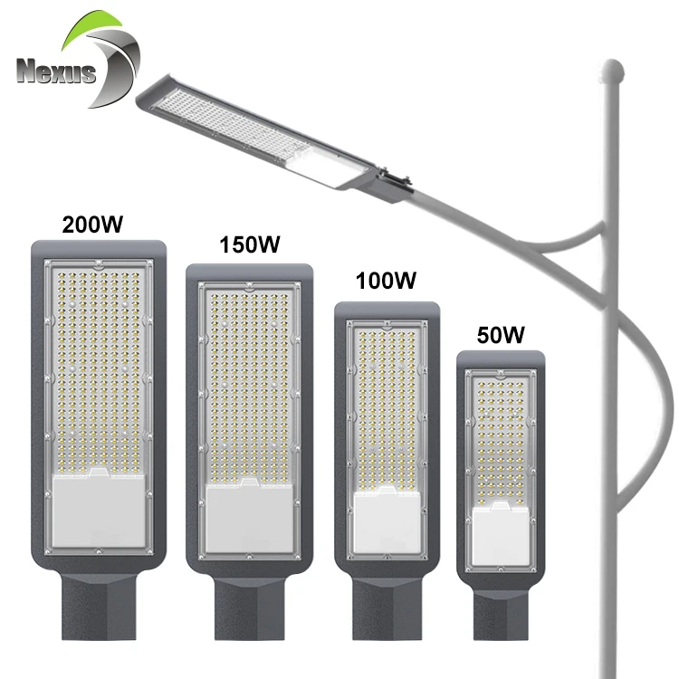 Products Competitive Price Outdoor Lighting Waterproof Ip66 Die-Cast Aluminum 50 100 150 200 Watt Smd Ac Led Street Light