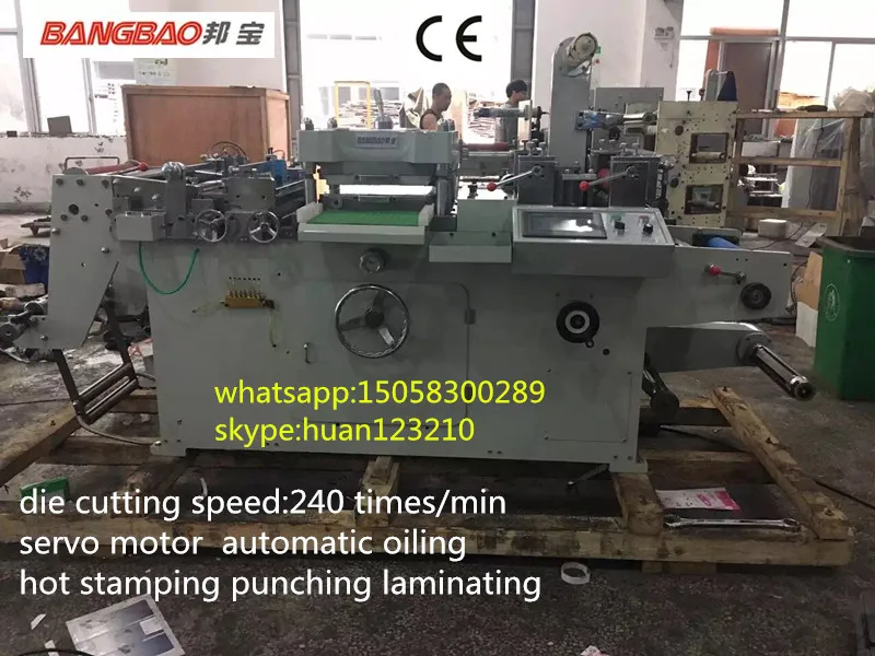 BANGBAO TXM-320F fully automatic Counting and Measuring die cutting machine