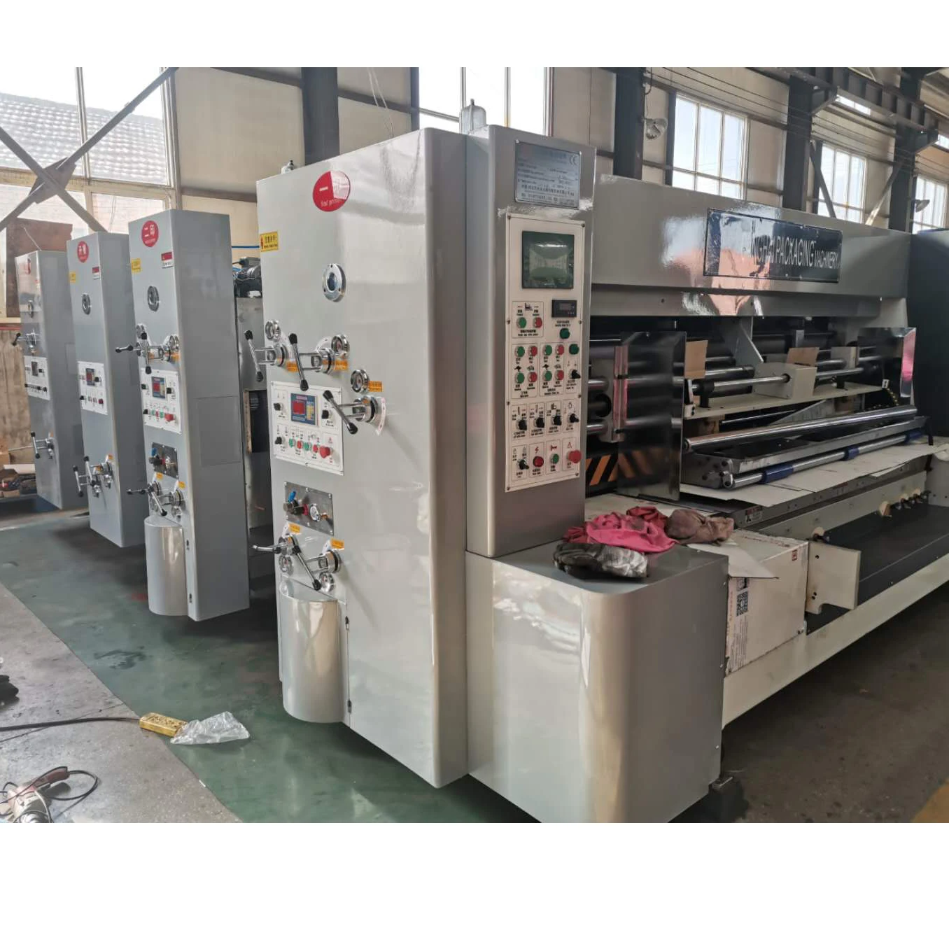 carton printing slotting die-cutting machine flexo machine