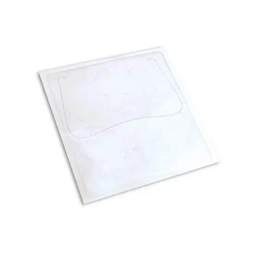 Custom Logo Size Shape Self Adhesive Pvc Clear Plastic Sticker CD/DVD Sleeve Storage Cover Bags Used To Insert CDs/DVDs