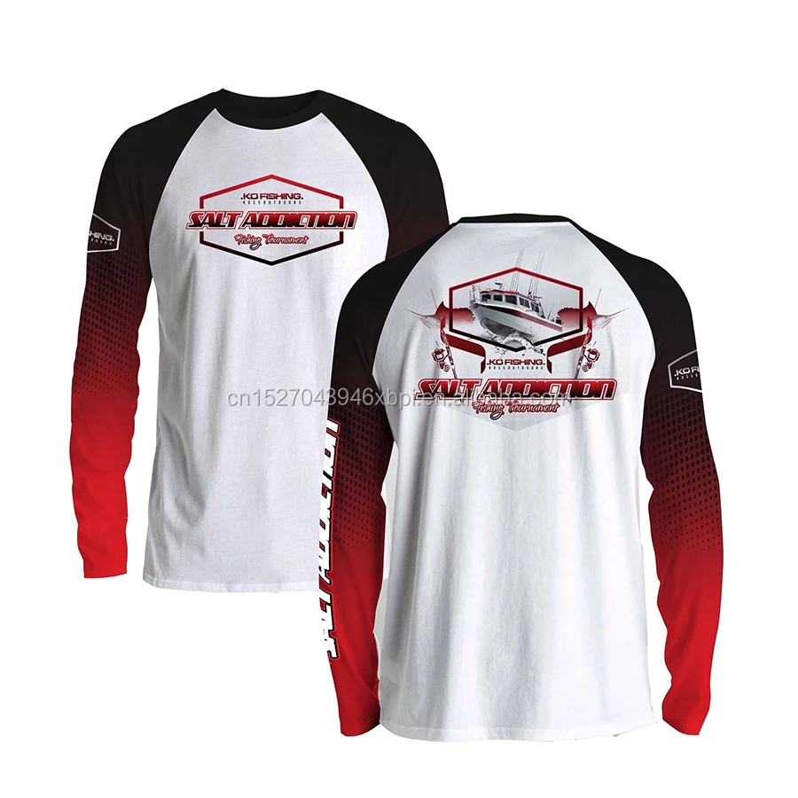 Best-selling performance dry fit fishing t shirts clothes Custom For Fishing