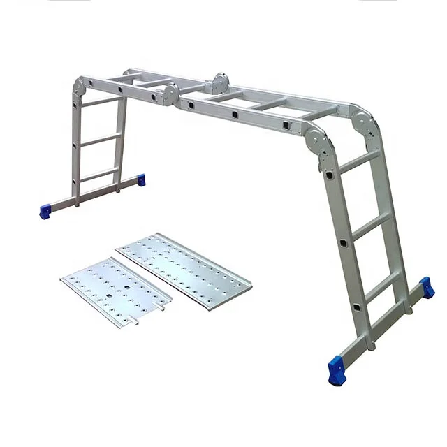 EN131 & GS  4x3  multi-purpose aluminium combination ladder