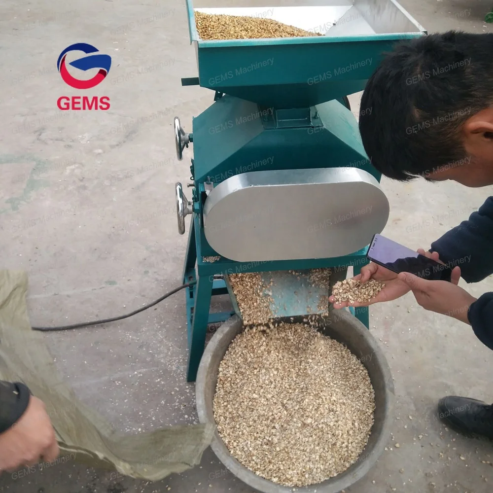 Corn Wheat Grain Oats Pressing Machine Grain Flake Sorghum Press Machine Pressed Barley Peanut Flattening Machine
