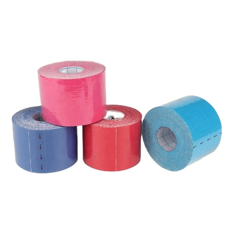 Hot Selling Knee Joint Protection Exercise Tape Improve Blood Circulation Swelling Latex Free Muscle Stickers