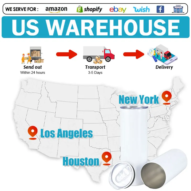 USA warehouse snow globe custom double wall soda glass can pre-drilled 16 oz christmas sublimation glass tumblers