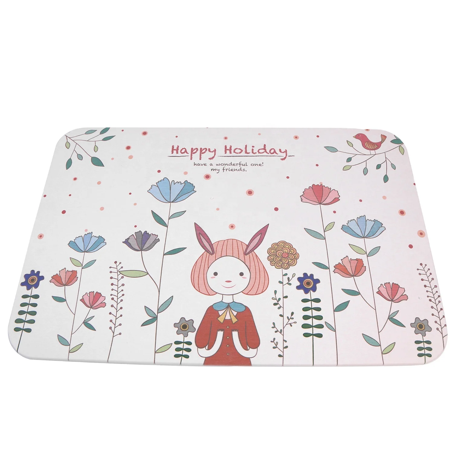 Modern Home Diatom Filter Scented Anti Slip Bath Mats Diatom Mud Floor Mat