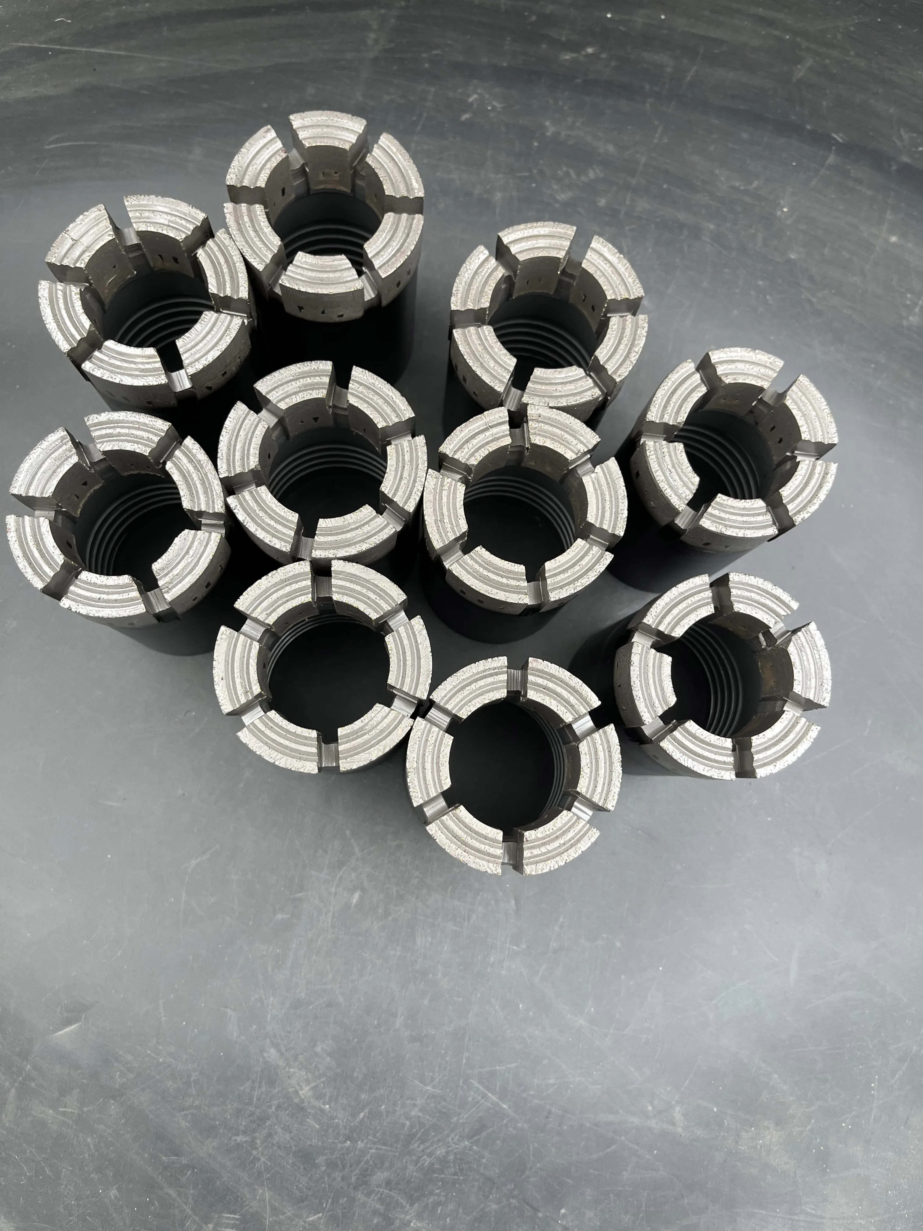 SML Manufacture Factory  Mining  Machine Tools Dry Diamond Core Bit BQ  NQ HQ HQ3 PQ  for Mining Drilling Well Drilling