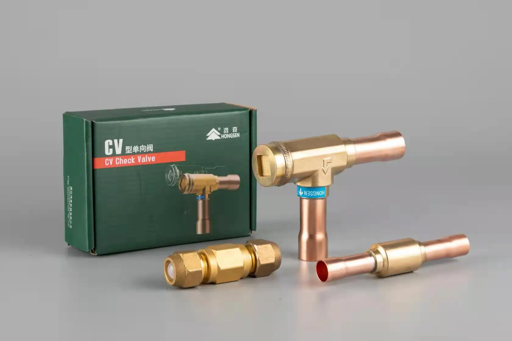 3/8 SAE Refrigeration One-Way Brass Body Check Valve CV-10