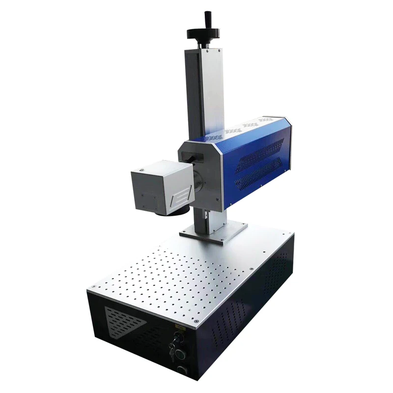 Disassembled LY CO2 Laser Marking Engraving Machine Desktop Mini Galvo Scanner Align System All in One 30W 40W for Non Metal