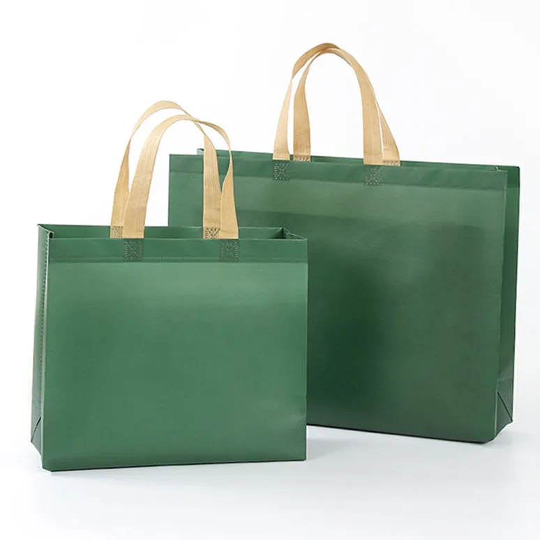
Foldable Eco Tote Reusable customized Non Woven Shopping Carry Bags With Logo 