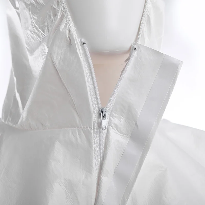 Disposable Protective Coverall Type 5 SMS Style Jumpsuit similar to 3M 4540