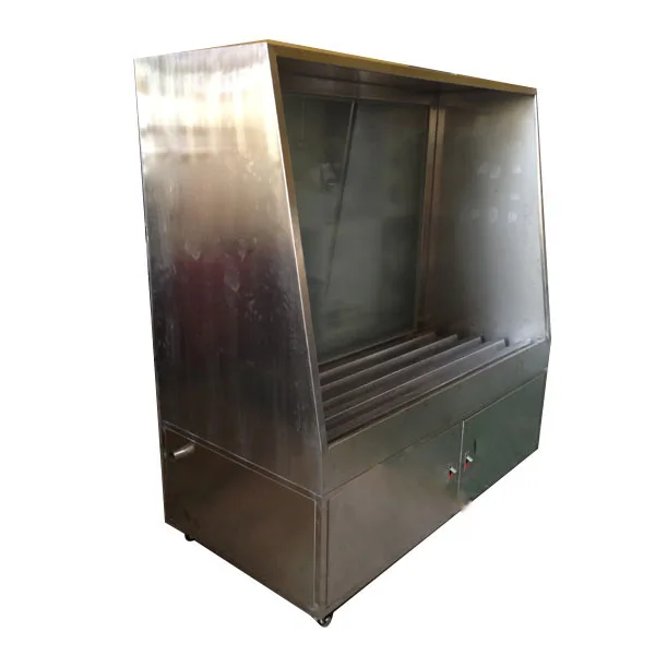 Washing booth tank for cleaning screen frame screen printing equipment