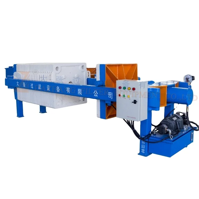 Chamber filter press machine for power plant slag wastewater treatment