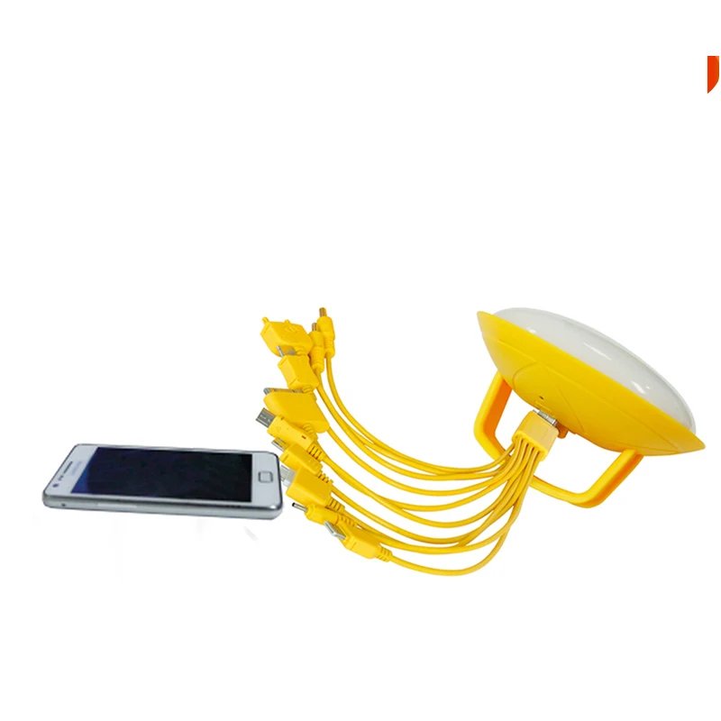Солнечный фонарь с USB для телефона зарядки аккумуляторной батареи 2 Led аварийная лампа внесетевой