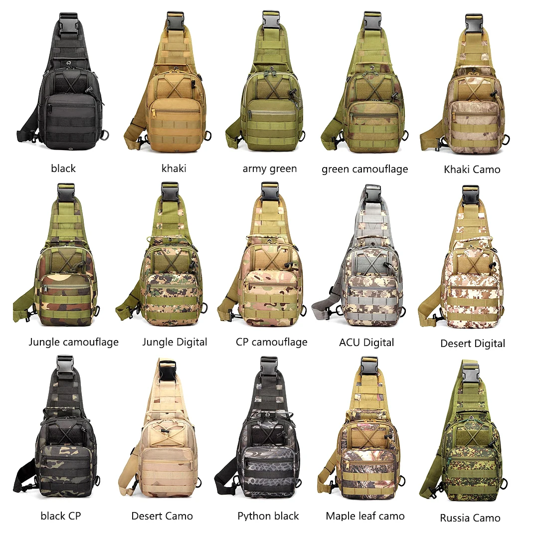 Hunting Accessories Sport Outdoor Vest Shoulder Chest Crossbody Sling Messenger Tactical Outdoor Shoulder Bag