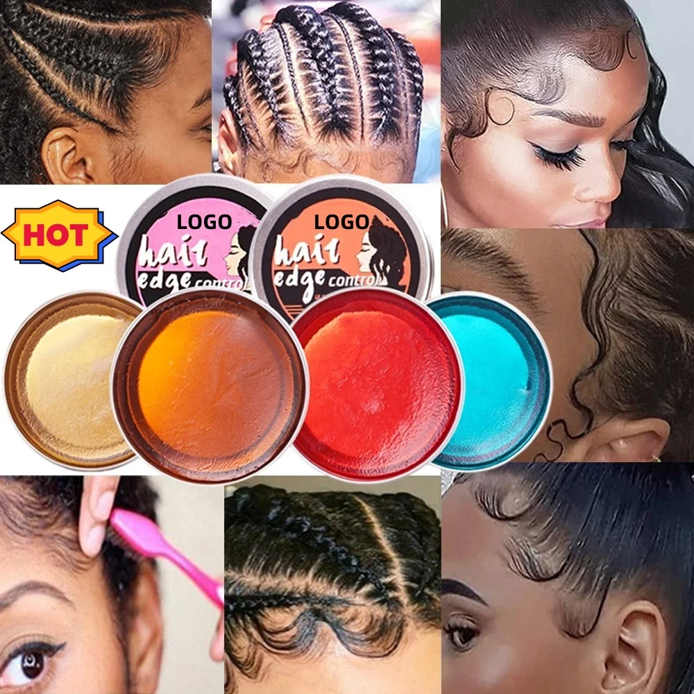 Non Flaking Wax Hair Firm Shine and Jam Extreme 4c Braid Gel Water Base Strong Hold  Hair Straightening Cream