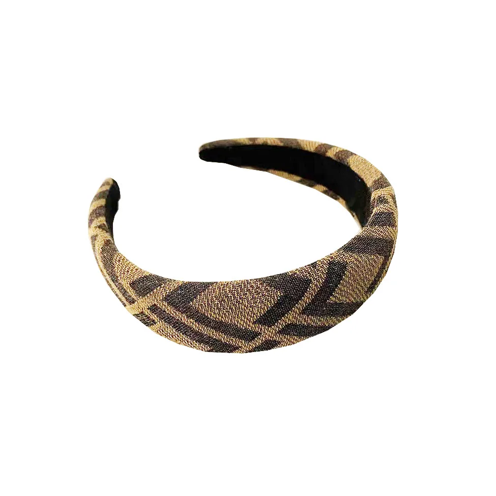 Оптовая продажа, новые дизайнерские женские аксессуары, простой стиль, застежка для волос с буквами от известного бренда F, роскошная женская застежка для волос